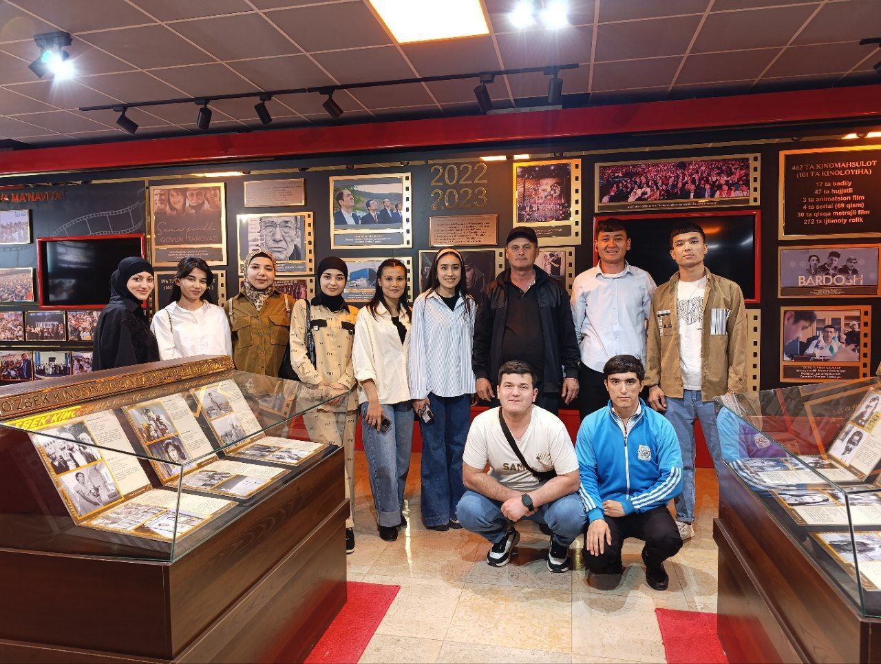 📽 Buxorolik talabalar Toshkentda – Milliy kino san’ati sari ilhomli sayohat!