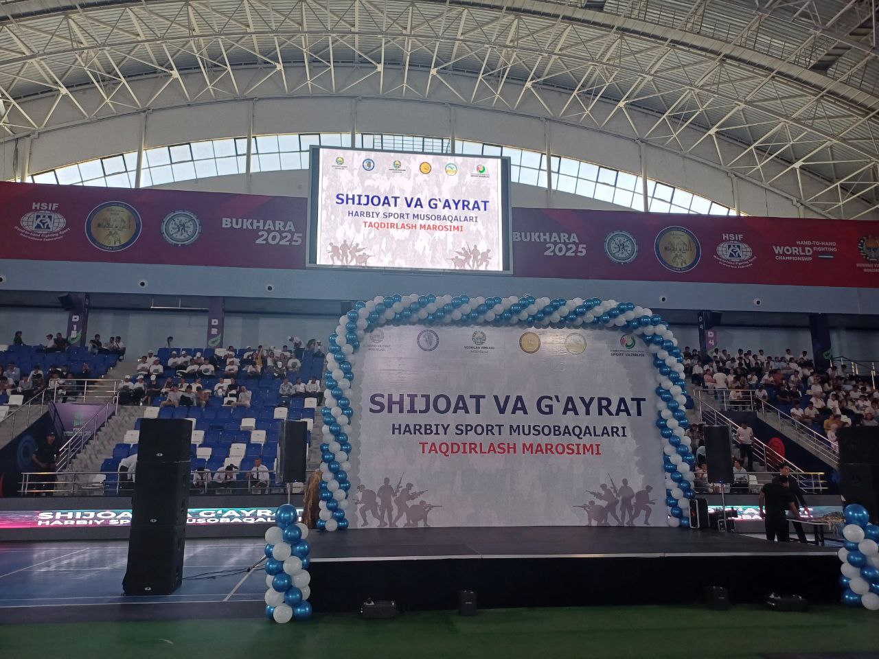 “Shijoat va g‘ayrat” Harbiy-sport musobaqalari taqdirlash marosimi — g‘urur va faxr uyg‘otuvchi daqiqalar bilan davom etmoqda!