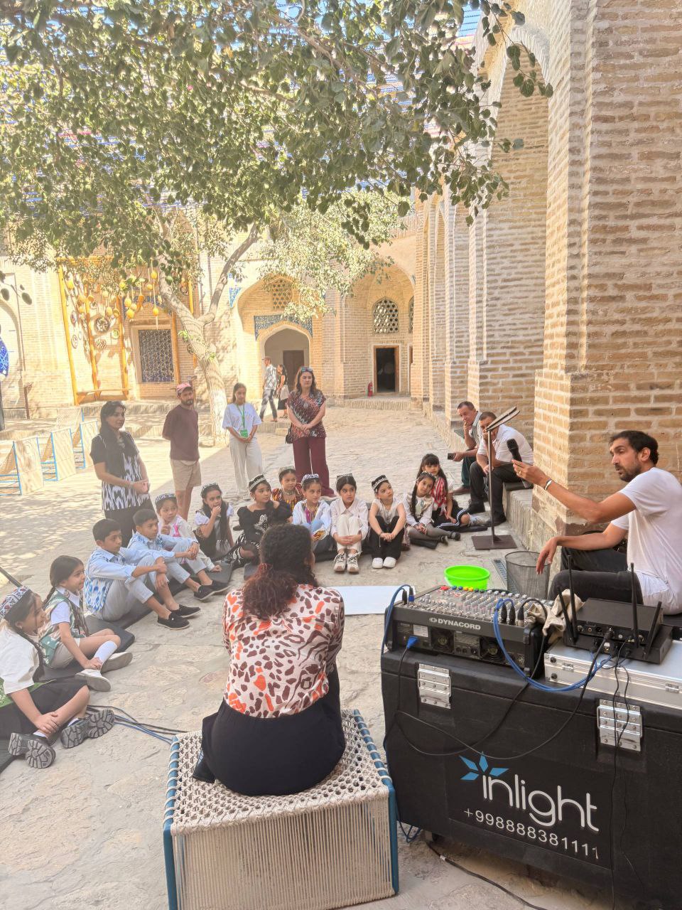 “Biennali – 2025” doirasida Buxoroda mahorat darsi